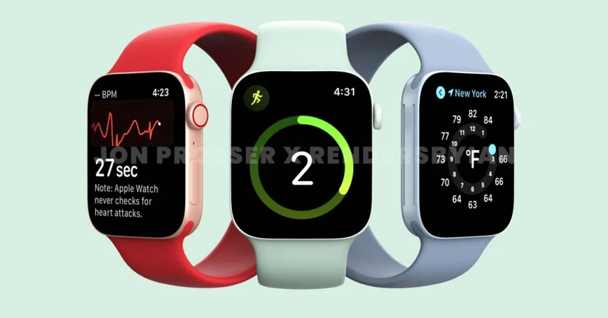 Apple Watch Series 7 với thiết kế mới được cải tiến sẽ giúp nó tiện lợi hơn các thế hệ trước