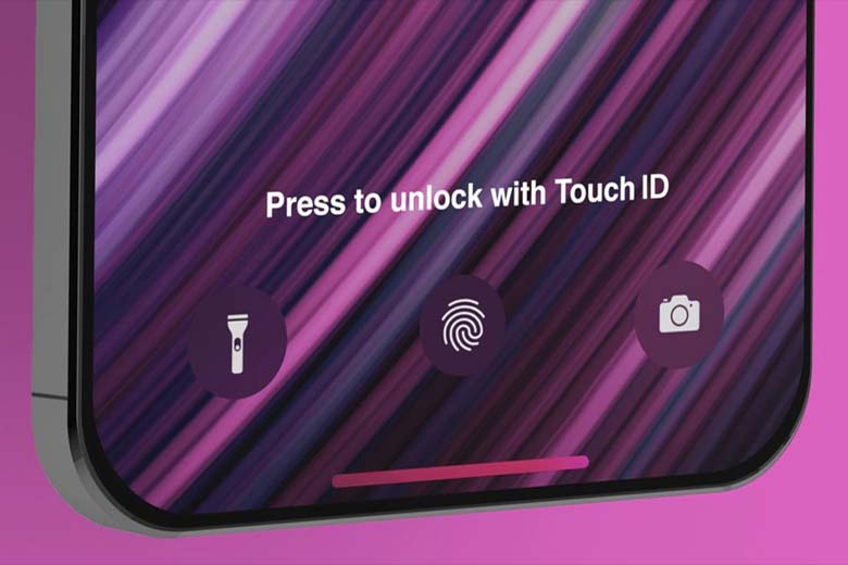 Cảm ứng Touch ID trong màn hình?