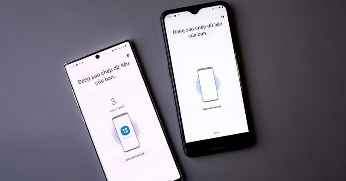 Hướng dẫn chuyển dữ liệu giữa hai điện thoại Samsung Galaxy với nhau bằng ứng dụng Smart Switch cực đơn giản
