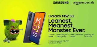 Galaxy M52 5G