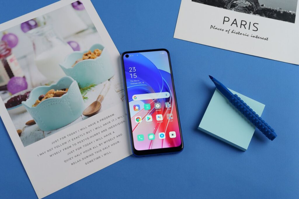Đánh giá OPPO A55: giá dưới 5 triệu có camera 50MP, pin khủng 5000 mAh và sạc nhanh 18W 11 Màn hình OPPO A55 6.5 inch sắc nét