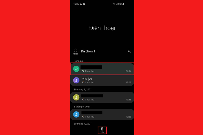 b2 xoa lich su cuoc goi samsung didongviet