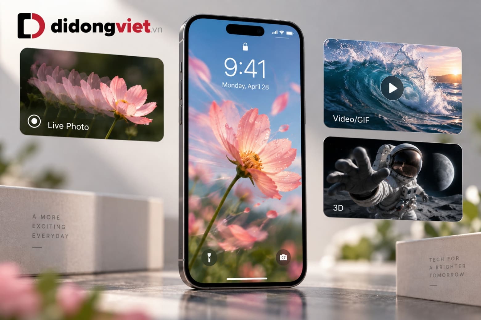 Hình nền động trên iPhone: Cách cài bằng Live Photo và video 13 Khám phá cách hình nền iPhone tạo chuyển động đầy sinh động
