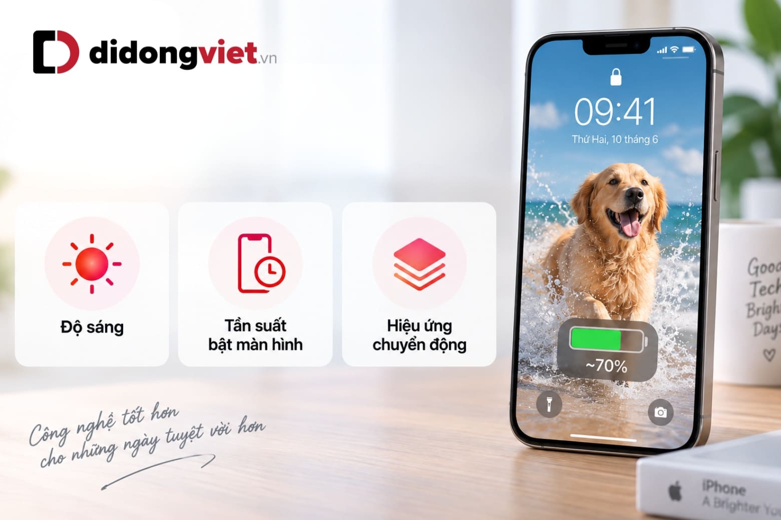 Hình nền động trên iPhone: Cách cài bằng Live Photo và video 23 Hình nền động có tác động đến pin nhưng không hoạt động liên tục
