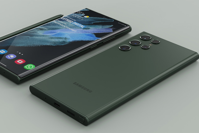 Galaxy S22 Ultra sẽ có phiên bản màu xanh lá