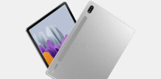 Galaxy Tab S8 lộ hình ảnh render