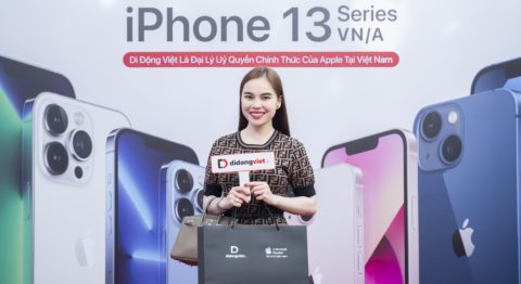 Giang Hồng Ngọc sắm iPhone 13 Pro Max tại Di Động Việt