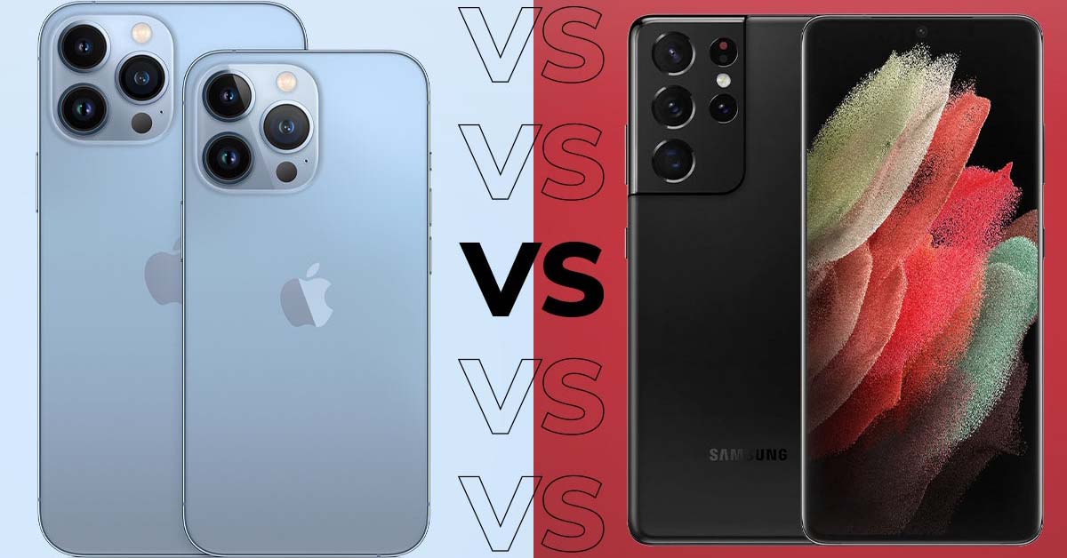So sánh iPhone 13 Pro và Samsung Galaxy S21 Plus: Đâu là smartphone đáng đồng tiền bát gạo hơn cho bạn?