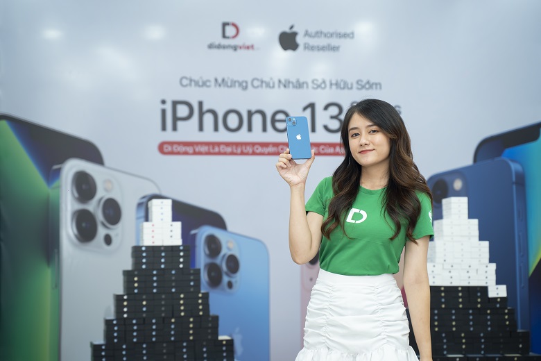 Mua iPhone 13 tại cửa hàng chuẩn AAR Di Động Việt