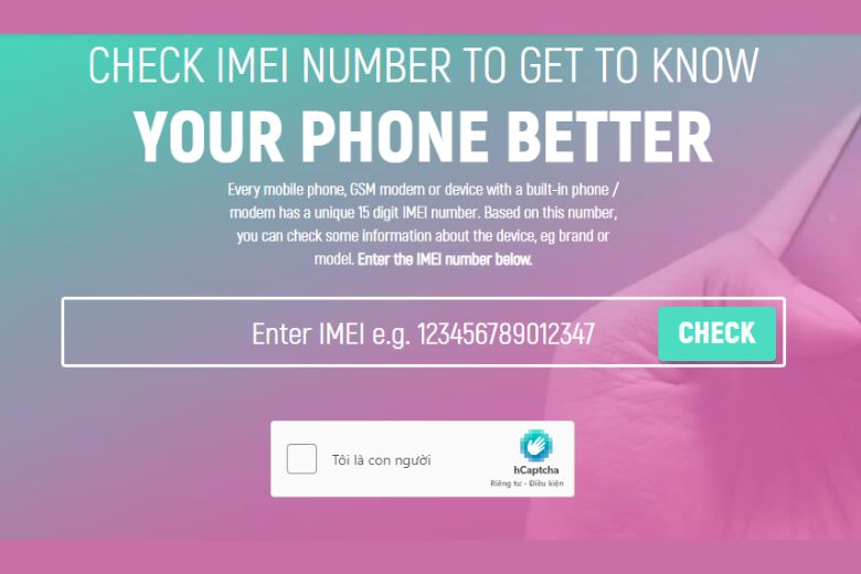 kiểm tra imei samsung