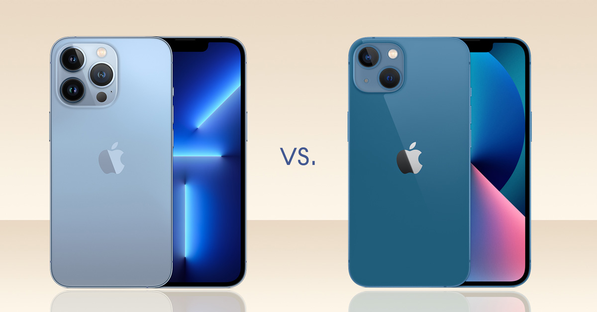 So sánh iPhone 13 và iPhone 13 Pro Max: Khác nhau gì?