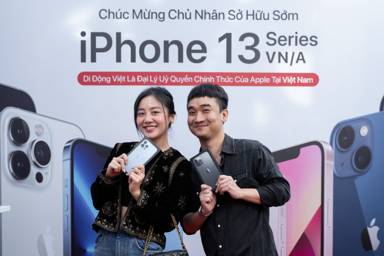 Cảm ơn ca sĩ Văn Mai Hương đã tin tưởng chọn mua iPhone 13 Pro Max tại Di Động Việt