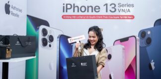 Babykopohome sắm iphone 13 pro max tại Di Động Việt