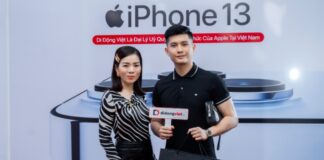 Lệ Quyên sắm iPhone 13 Pro Max tại Di Động Việt