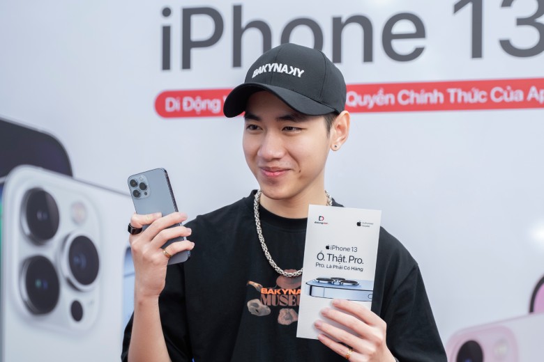 Cảm ơn Producer K-ICM đã chọn Di Động Việt để lên đời iPhone 13 Pro Max