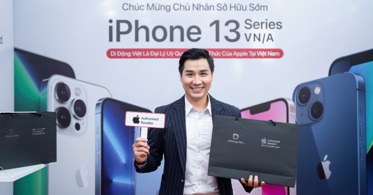 MC Nguyên Khang chọn Trade-in thu cũ đổi mới iPhone 13 Pro Max tại Di Động Việt