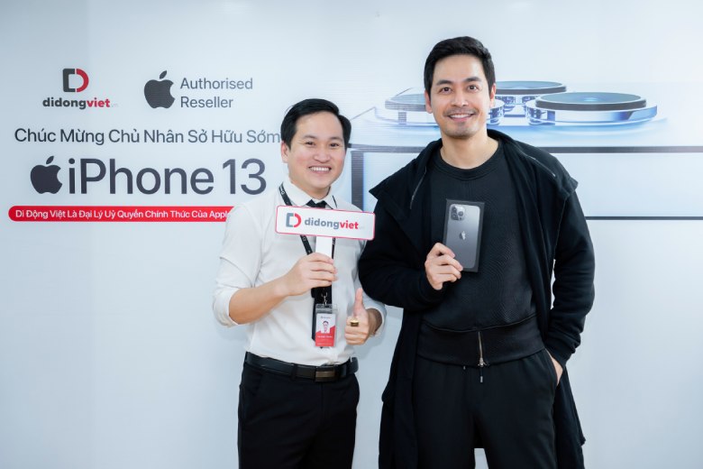 Tìm hiểu vì sao MC Phan Anh chọn Trade-in iPhone 13 Pro Max tại Di Động Việt