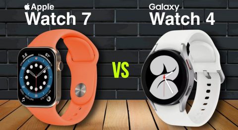 So sánh Apple Watch Series 7 và Galaxy Watch 4