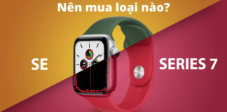 So sánh Apple Watch Series 7 và Apple Watch SE