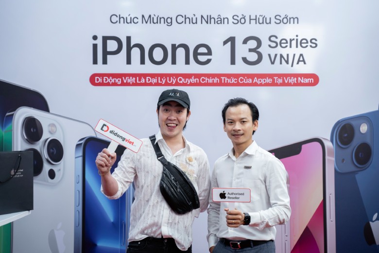 tiktoker Ba Bối sắm iPhone 13 Pro Max tại Di Động Việt