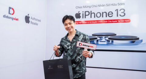 Ca sĩ Lân Nhã chọn mua iPhone 13 Pro Max tại Di Động Việt