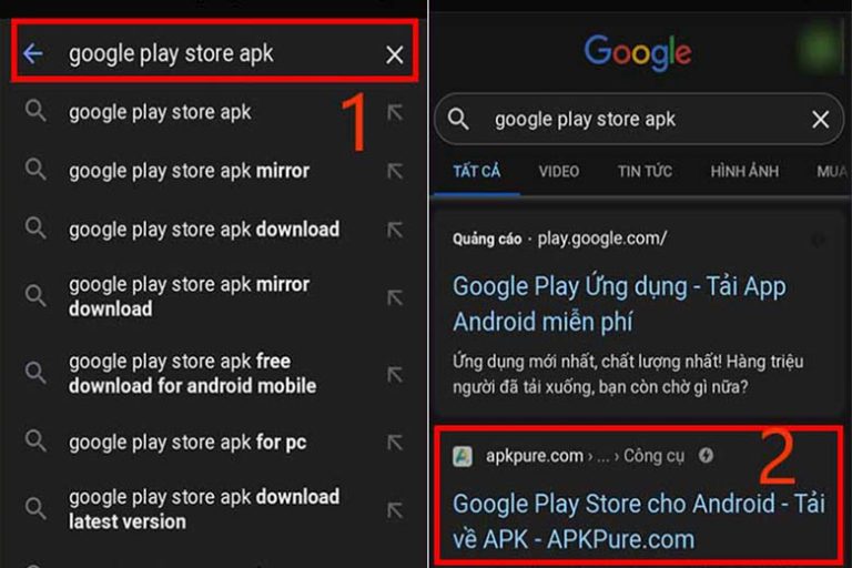 Cách tải CH Play cho điện thoại Android, iOS và