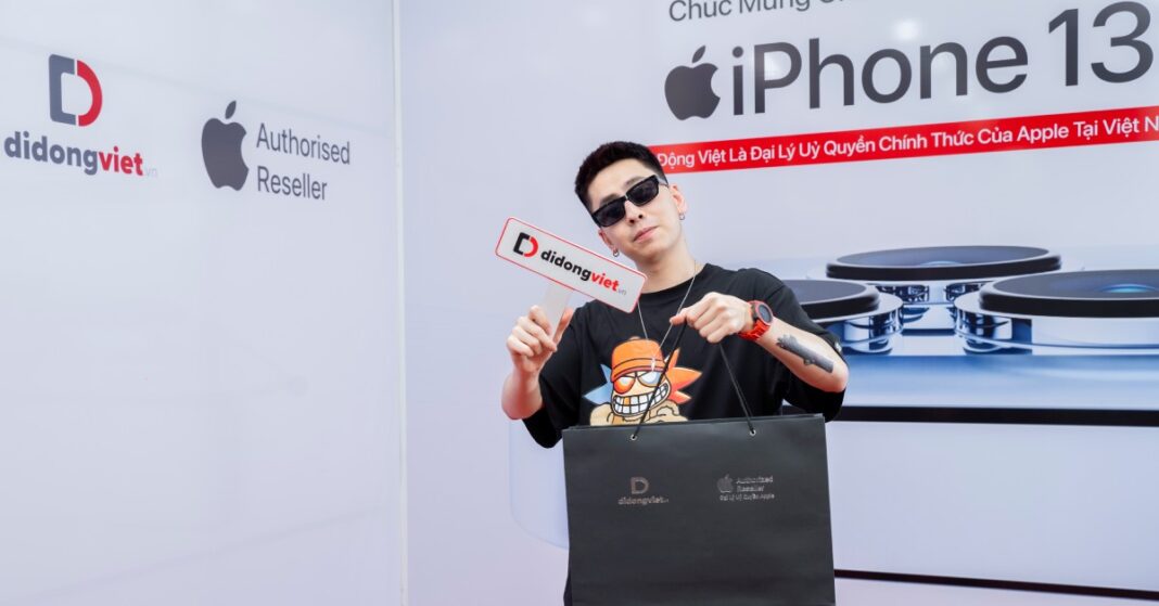 OSAD sắm iPhone 13 Pro Max tại Di Động Việt