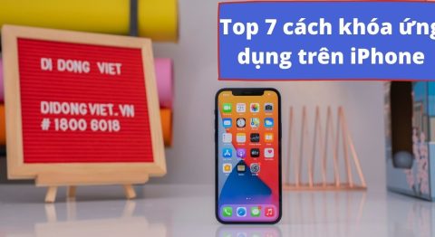 Cách khóa ứng dụng trên iPhone