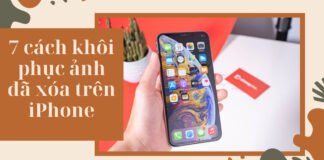 Cách khôi phục ảnh đã xóa trên iPhone