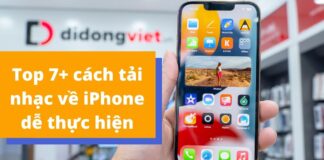 Cách tải nhạc về iPhone