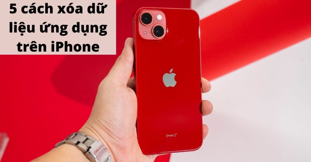 Cách xóa dữ liệu ứng dụng trên iPhone