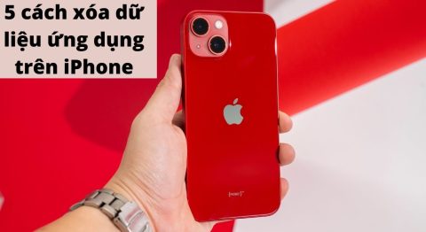 Cách xóa dữ liệu ứng dụng trên iPhone