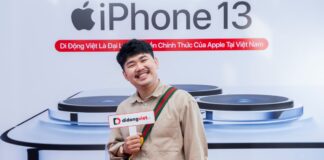 Diễn viên Quốc Khánh hào hứng "chốt đơn" iPhone 13 Pro Max tại Di Động Việt