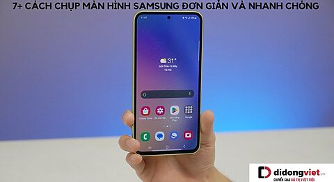 cách chụp màn hình điện thoại samsung