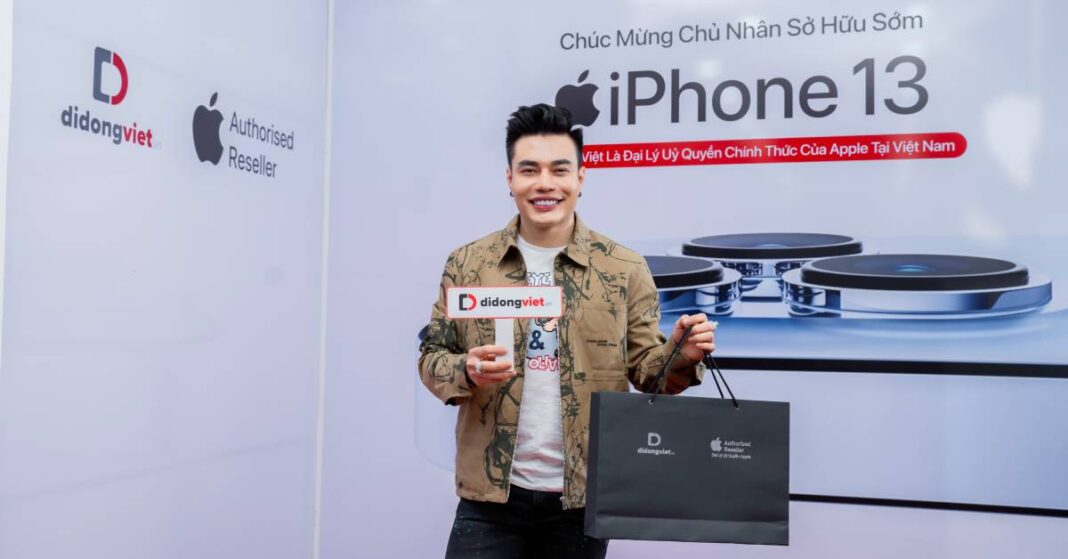 Diễn viên Lê Dương Bảo Lâm chia sẻ kinh nghiệm lên đời iPhone 13 Pro Max tại Di Động Việt