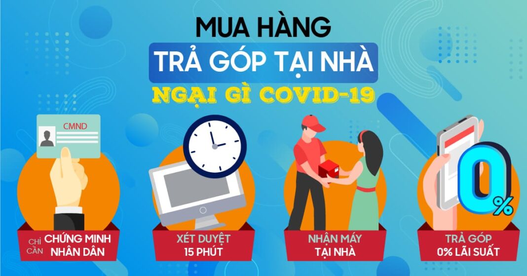 Trả góp online tiện lợi ngay tại nhà cùng Di Động Việt