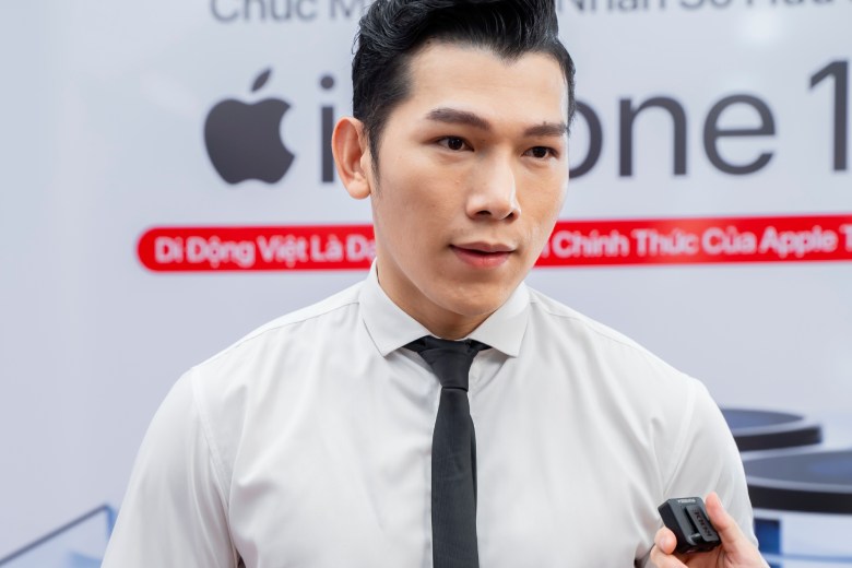 Nam vương Ngọc Tình tiết lộ lý do chọn mua iPhone 13 Pro Max tại Di Động Việt