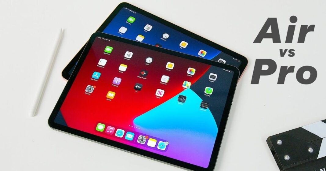 So sánh iPad Air 4 và iPad Pro 2018