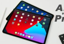 So sánh iPad Air 4 và iPad Pro 2018