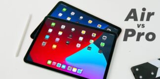 So sánh iPad Air 4 và iPad Pro 2018