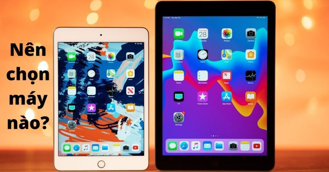 So sánh iPad mini 5 và iPad Gen 8