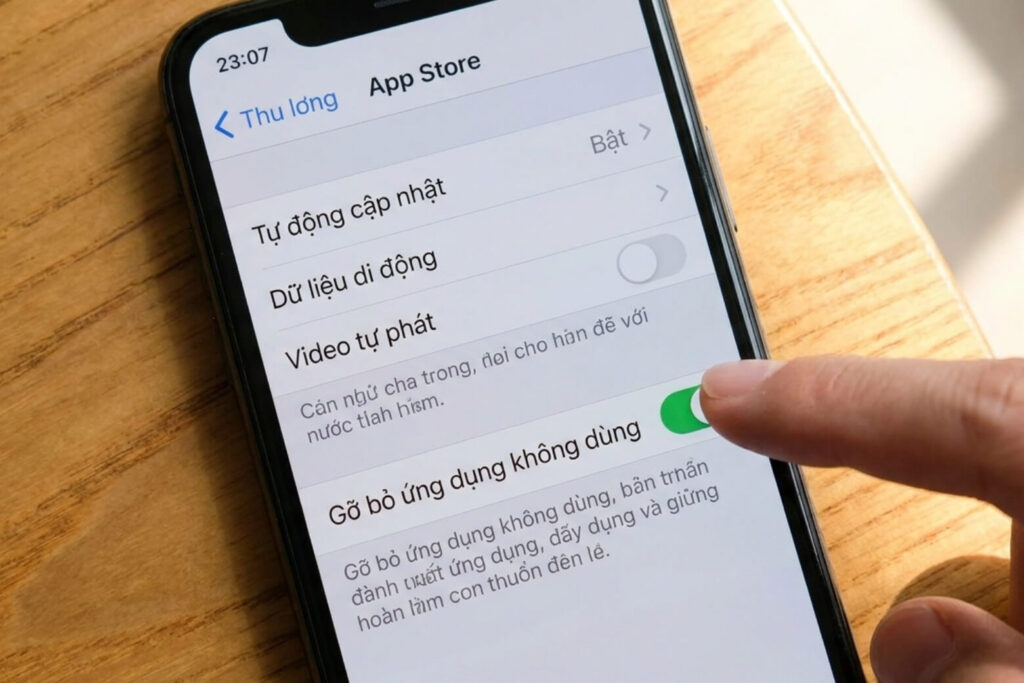 Cách Xoá Dữ Liệu Ứng Dụng Trên Iphone