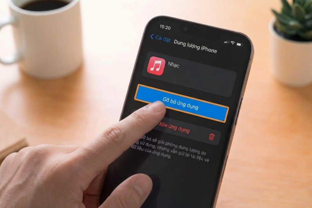 Cách Xoá Dữ Liệu Ứng Dụng Trên Iphone