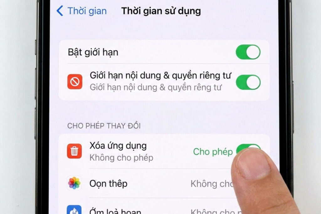 Cách Xoá Dữ Liệu Ứng Dụng Trên Iphone