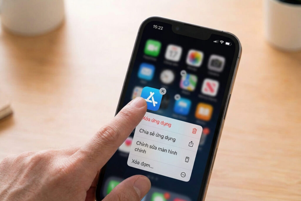 Cách Xoá Dữ Liệu Ứng Dụng Trên Iphone