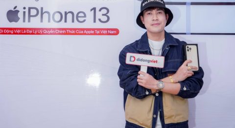 Ca sĩ Thanh Hưng ghé Di Động Việt để lên đời iPhone 13 Pro Max Ca sĩ Thanh Hưng ghé Di Động Việt để lên đời iPhone 13 Pro Max