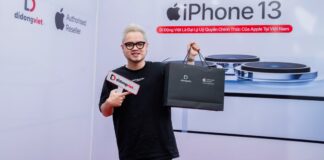 Nhiếp ảnh gia Mạnh Bi cực kỳ hài lòng khi ghé Di Động Việt lên đời iPhone 13 Pro Max