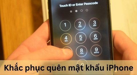 Quên mật khẩu iPhone
