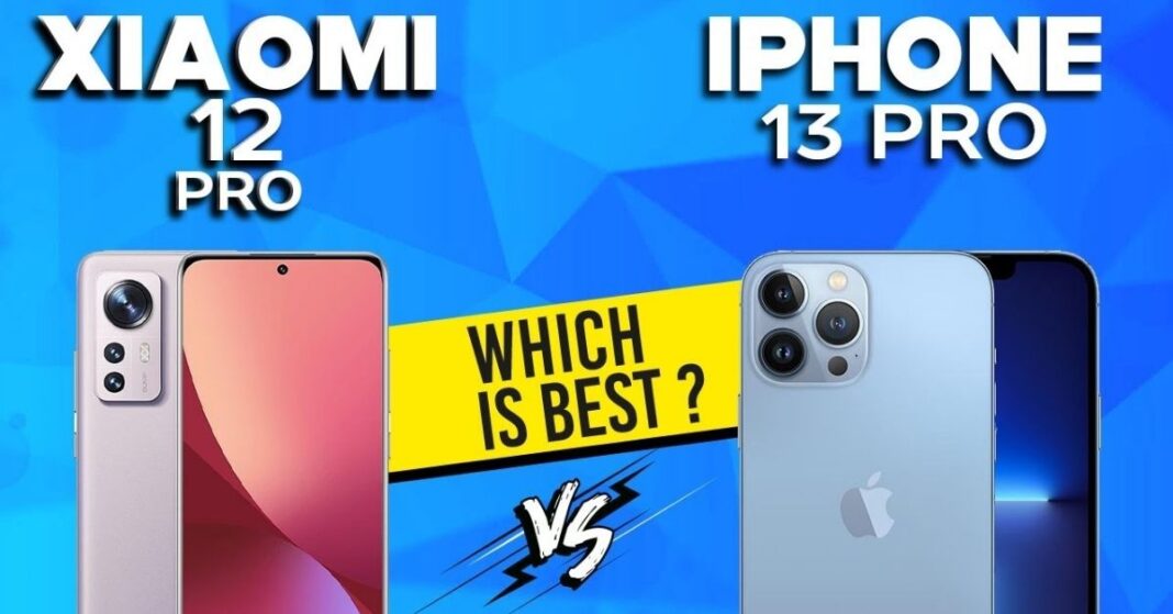 So sánh Xiaomi 12 Pro và iPhone 13 Pro