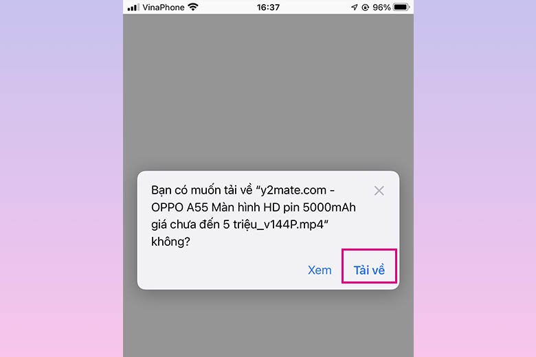 tải video trên Youtube về iPhone